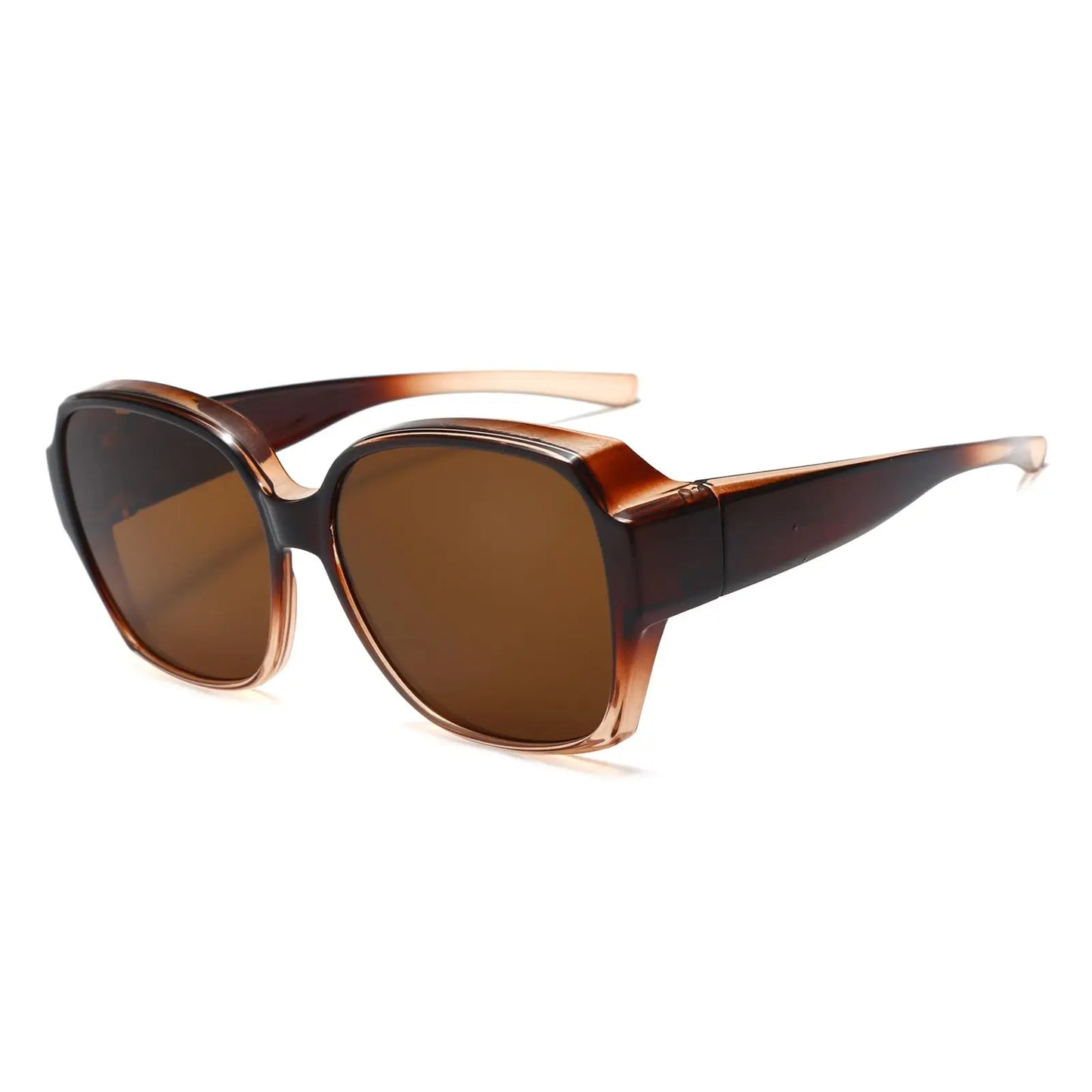 Fit-Over Sunglasses — Wrap-Around UV400 for Prescription Glasses