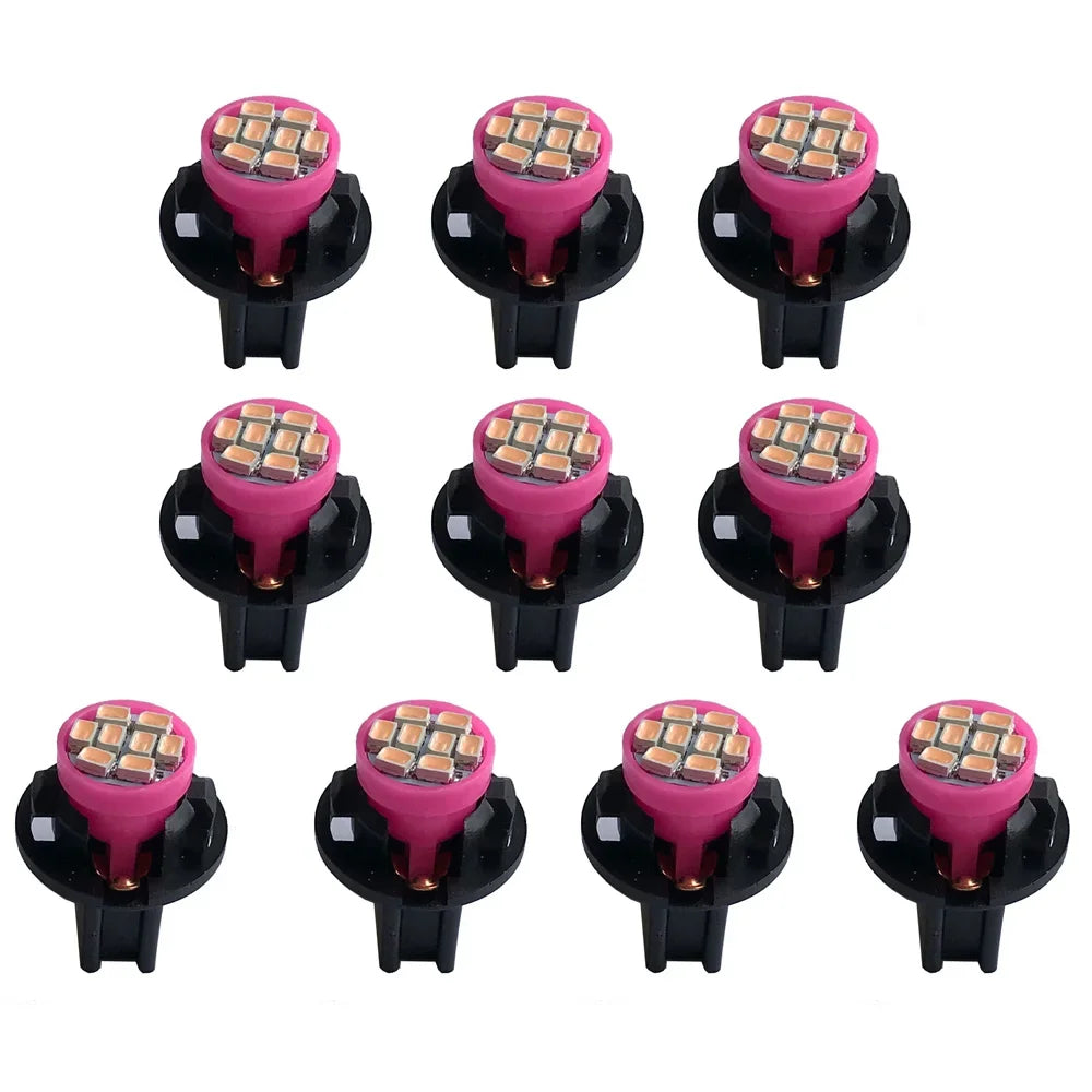 T10 W5W LED Dashboard & Gauge Cluster Bulbs (10-Pack)