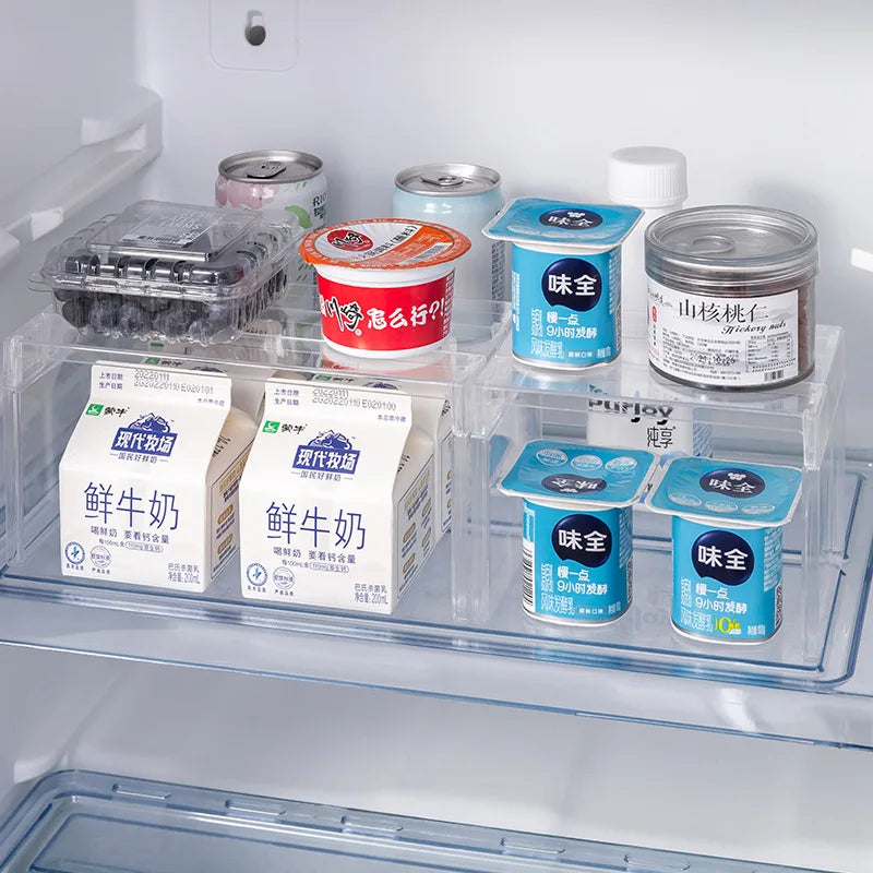 Clear Expandable Cabinet Organizer - Spice and Dish Divider Shelf - photo 2