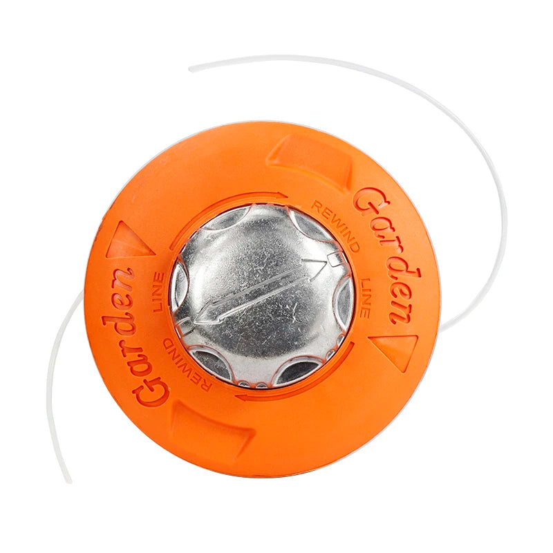 2026 M10 Aluminum Nylon Brush Mower Bump Spool Grass Trimmer 2 Lines Cutter Head Thread Line String Saw Grass Brush Mower