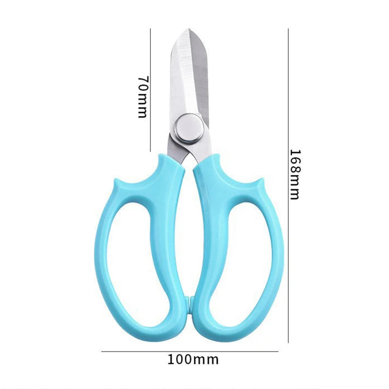 Professional Bonsai & Garden Scissors – PTFE Bypass Pruning Shears with Ergonomic Grip | Floral & Plant Pruner