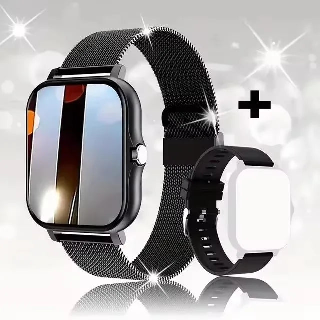 NEW 2026 Fashion SmartWatch Android Phone 2.01" Color Screen Full Touch Custom Dial Watch Women Bluetooth Call Smart Watch Men