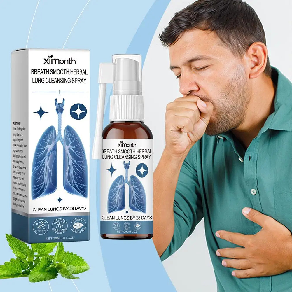 Herbal Breathe Mist 30ml — Refreshing Aromatherapy Freshening Spray
