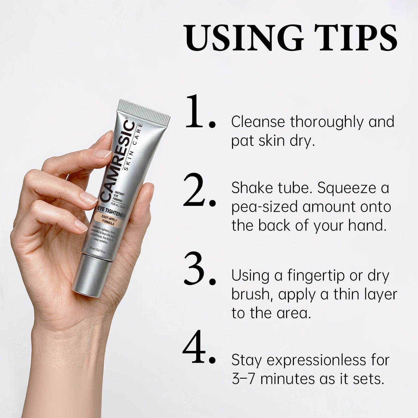 Instant Eye Firming Cream,Effectively Reduces Puffiness, Dark Circles, And Wrinkles,Universal Shade, Suitable For All Skin Types
