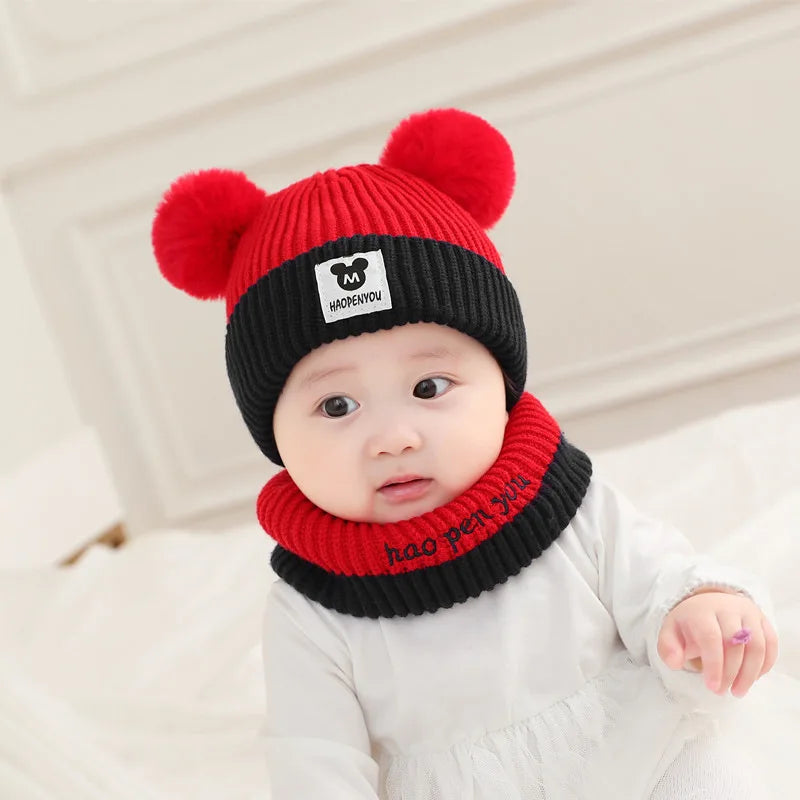 Baby Bear Knit Hat & Scarf Set - Crochet Winter Bonnet for Toddlers - photo 8