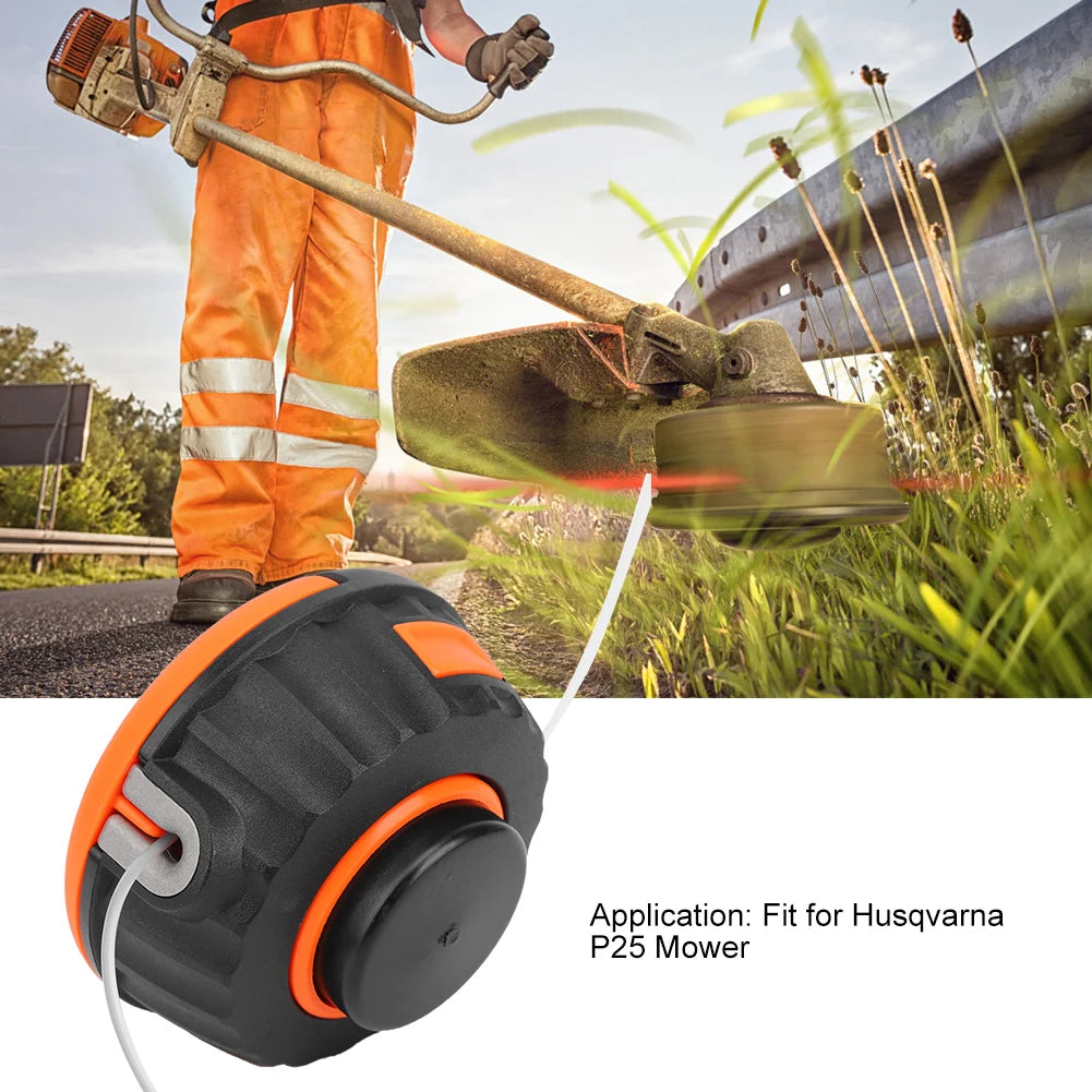 Garden Lawn Mover Accessory Trimmer Head Replacement Fit for Husqvarna P25 Strimmer Trimmer Head Trimmer Head for Husqvarna