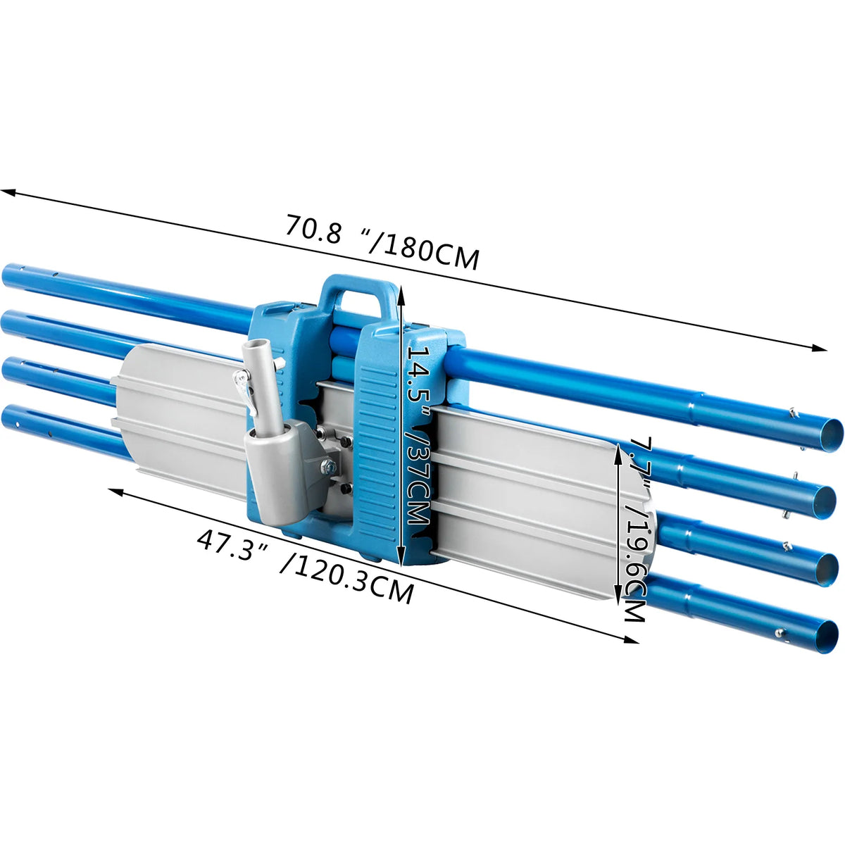 Concrete Bull Float, 1200 mm - Round End with 4 ft Handle - view 20