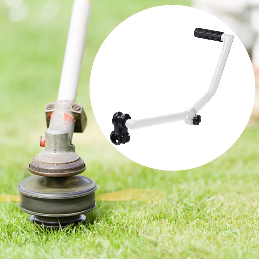 Weed Eater Handle Adjustable Angle Garden Weeder Lawn Mower Handle Ergonomic String Trimmer Handle for Lawn Care