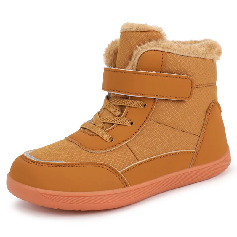Kids Wide Toe Snow Boots - Minimalist Warm Winter Sneakers - photo 15