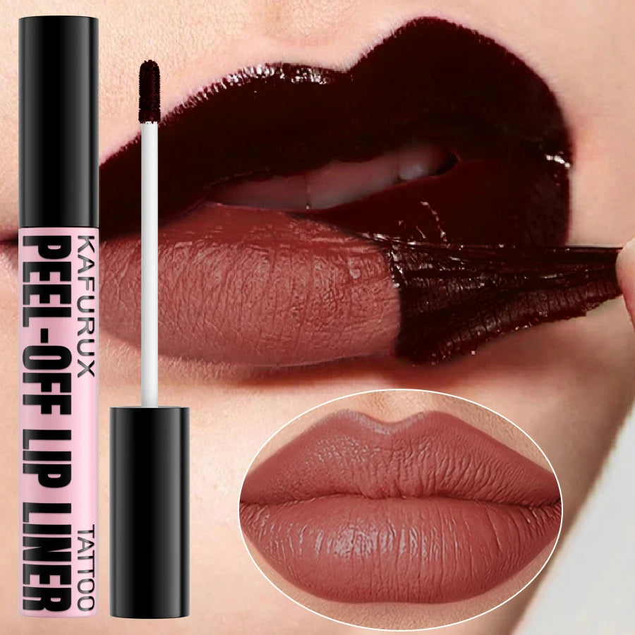 7 Colors Waterproof Peel Off Lip Stain - Long Lasting Lip Tint