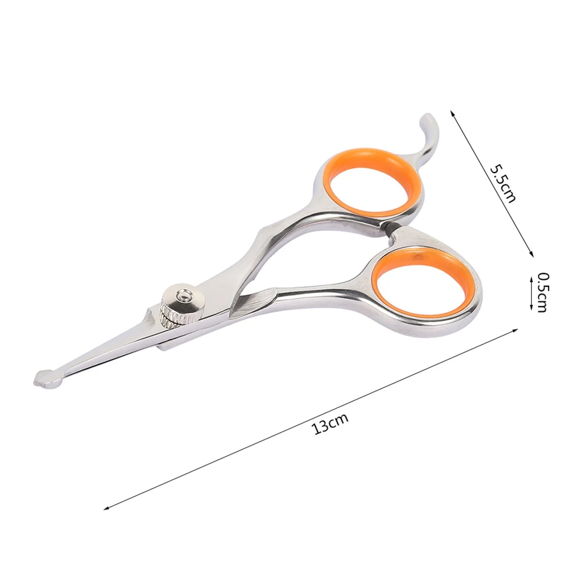 Round-Tip Pet Thinning Shears - Body Fur & Edge Trim – photo 3