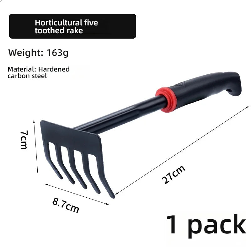 7-Piece Garden Tool Set — Mini Shovel, Rake & Trowel Kit for Planting