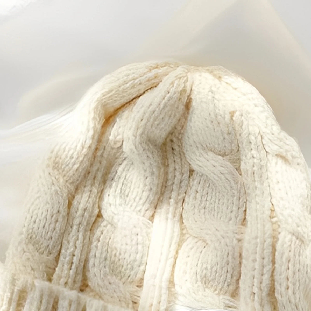 Women's Chunky Knit Beanie with Ear Coverage - Thick Winter Hat - photo 4