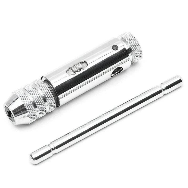 6 in 1 Ratchet T Tap Adjustable Holder Wrench With M3-M8 Screw Machine Hand Tool Thread Metric Plug T-shaped Tapping Tools