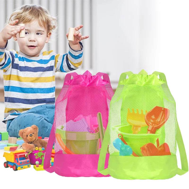 Outdoor Beach Bag Beach Toy Storage Bag Swimming Suit And Miscellaneous Storage Bag Shoulder Carrying Storage Bag Tourist Beach