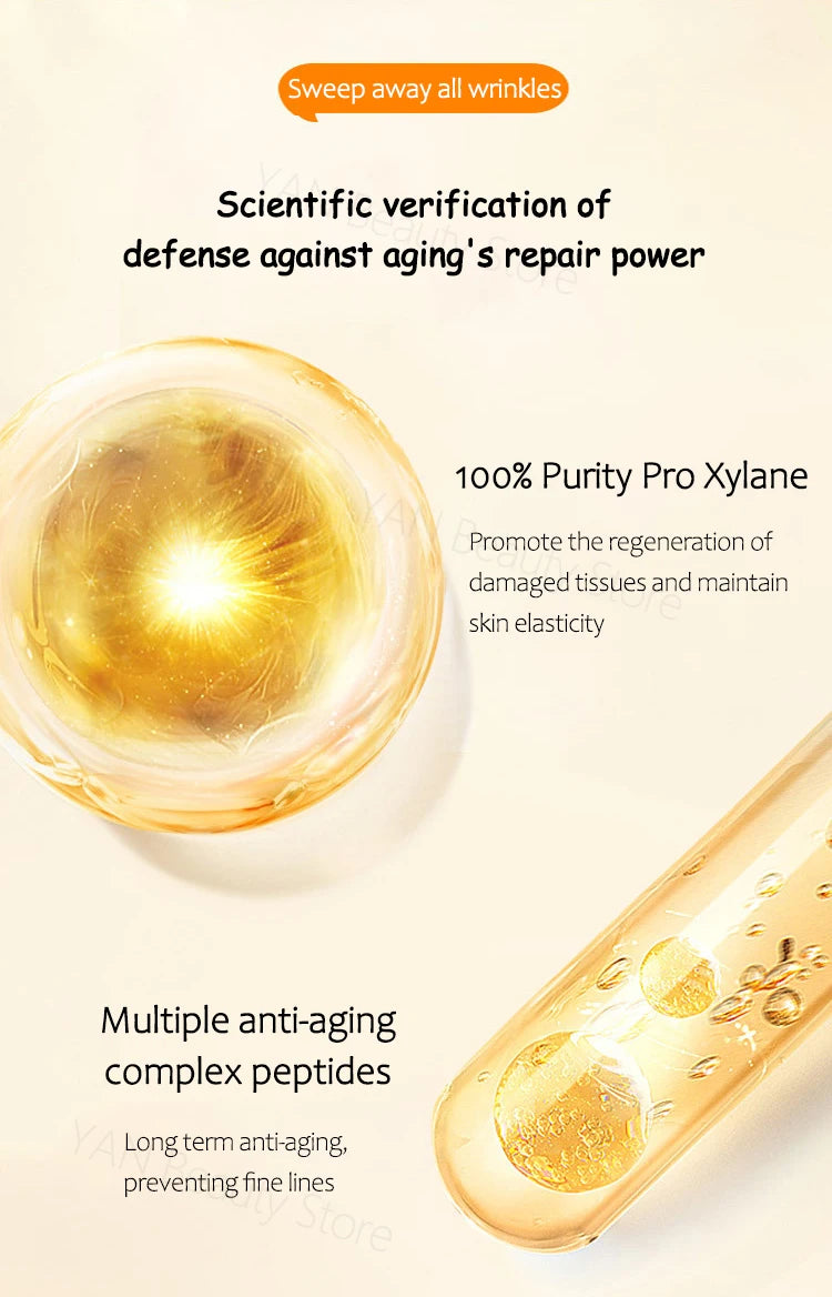 Peptide Anti Wrinkle Aging Ampoule Ginseng Extract Serum Pro Xylane Firming Essence Collagen Hyaluronic Acid Skin Care Products