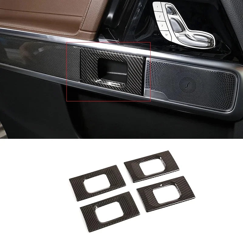 Dry Carbon Fiber Shift Panel Cover for Mercedes G-Class 2019-2023