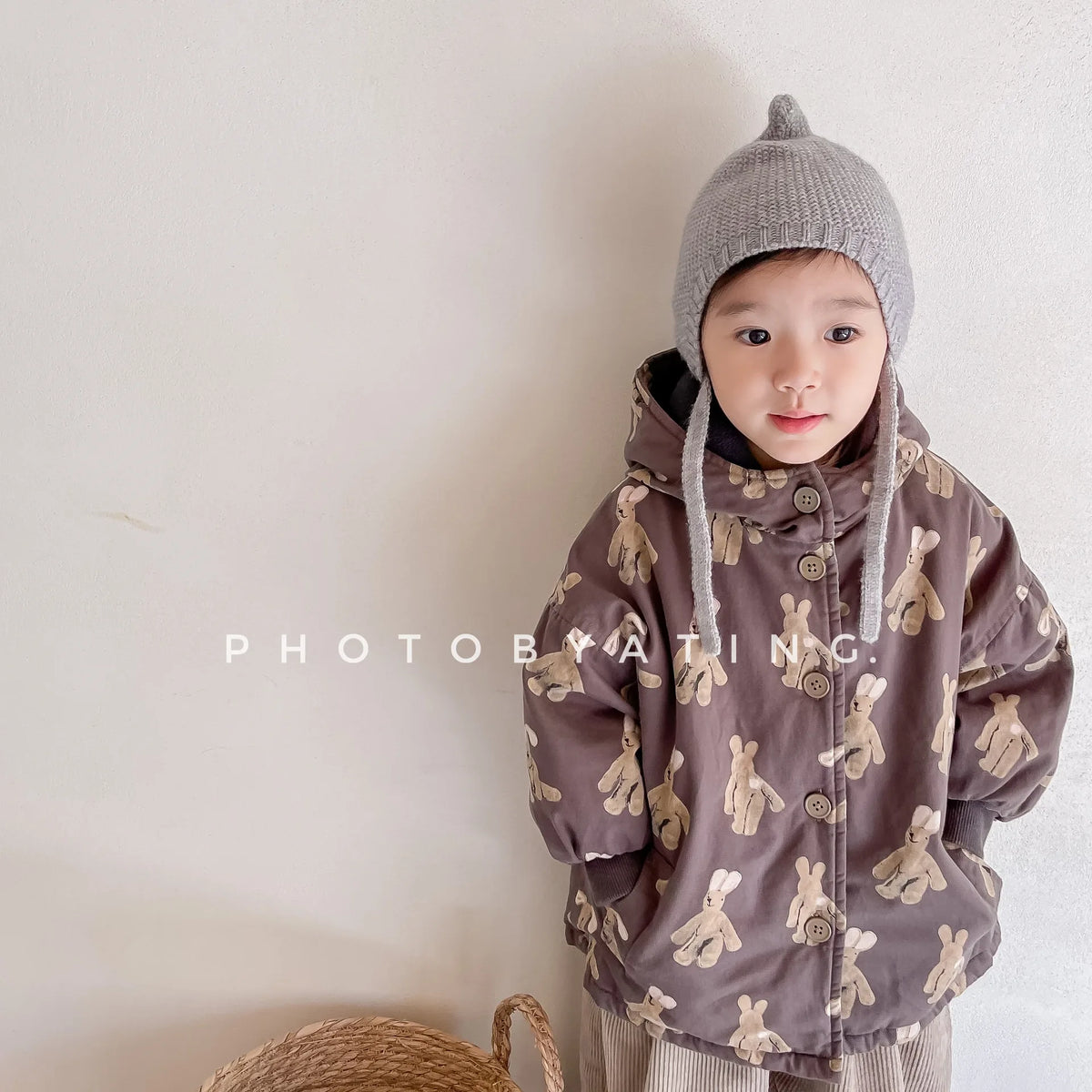 Girls Printed Puffer Coat - Warm Hooded Winter Jacket - photo 2