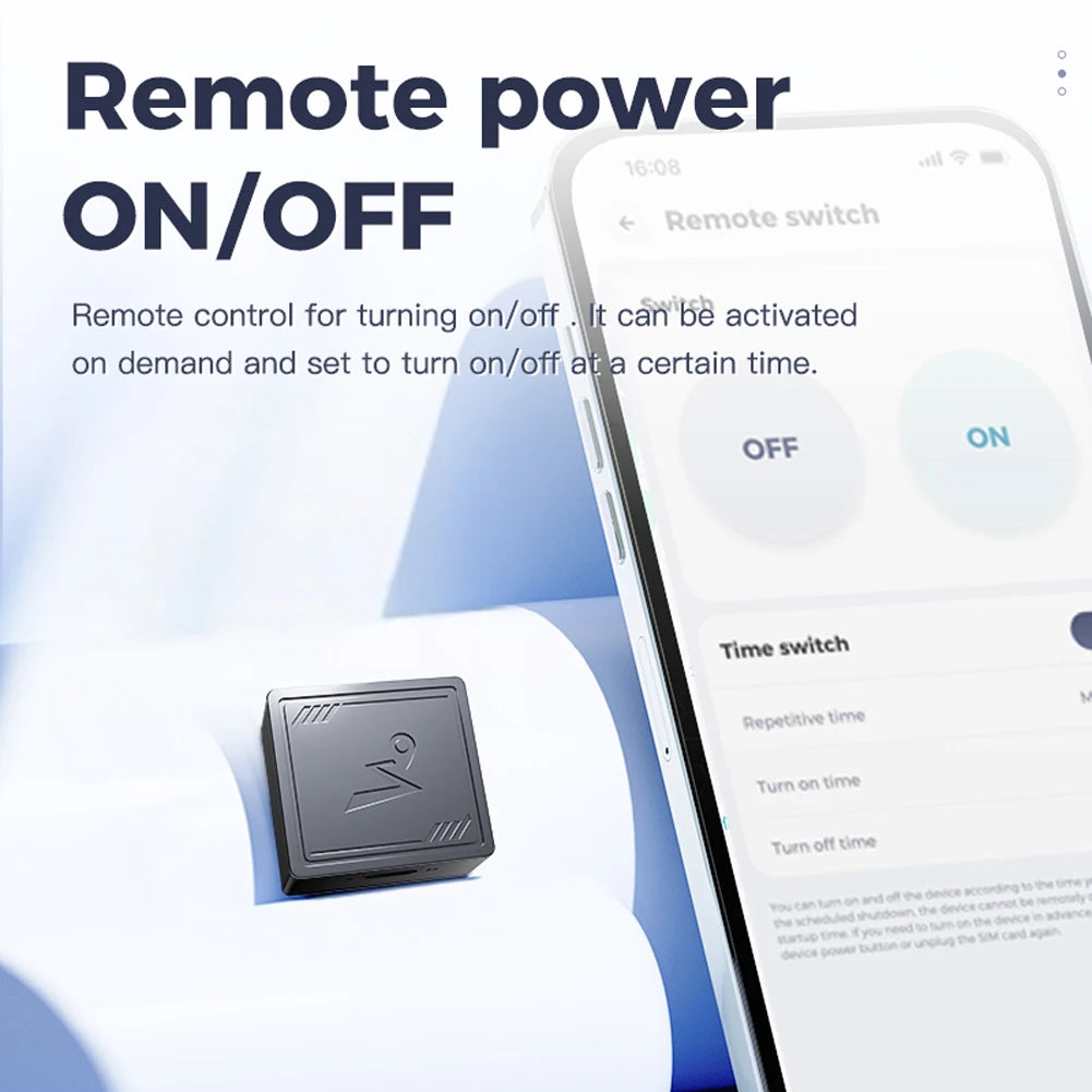 4G GPS Tracker with App Mini Vehicle GPS Locator Real Time Car Tracking Device for Cars Kids Pets