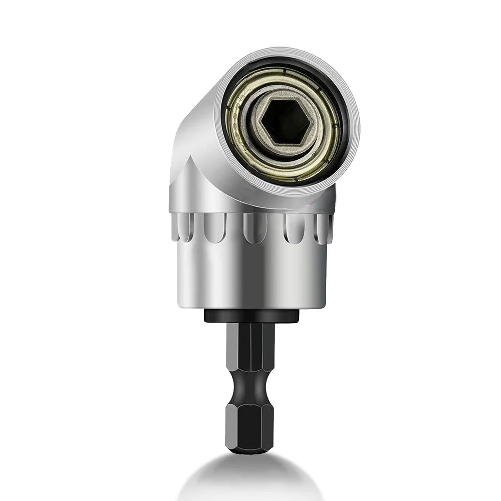 1pc 105 Degree Angle Extension Screw Driver Socket Holder Adapter Adjustable Bits Nozzles for Screwdrivers Bit Right Angle Head