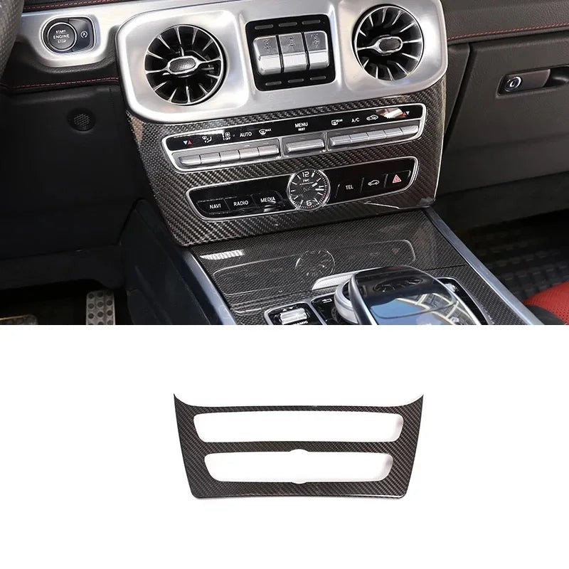 Dry Carbon Fiber Shift Panel Cover for Mercedes G-Class 2019-2023