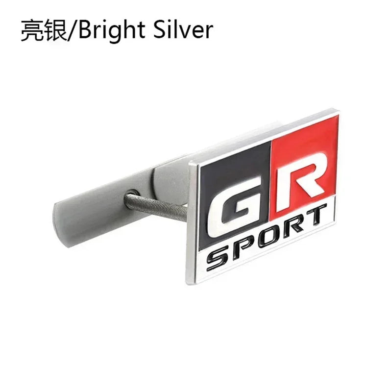 3D Metal Car Sticker Labeling Emblem Badge Decals For Toyota sport GR Sport RAV4 C-HR Avensis Prado Prius Car Auto Accessories