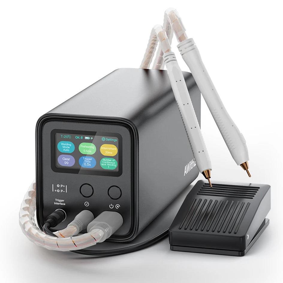 AWithZ UF20B Spot Welder Super Farad Capacitor Spot Welding Machine 18650 Lithium Battery DIY Nickel Sheet Welding Machine EU