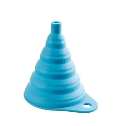 Car Engine Funnel Universal Silicone Liquid Funnel Washer Fluid Change Foldable Portable Auto Engine Oil Petrol Change Funnels
