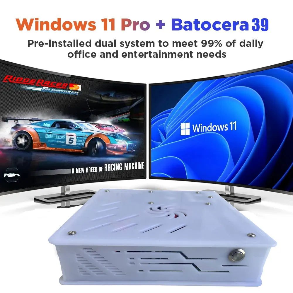 X8 Mini PC Game Console — i3 CPU, 1TB, 4K HD, 60 Emulators, Plug-and-Play TV Console