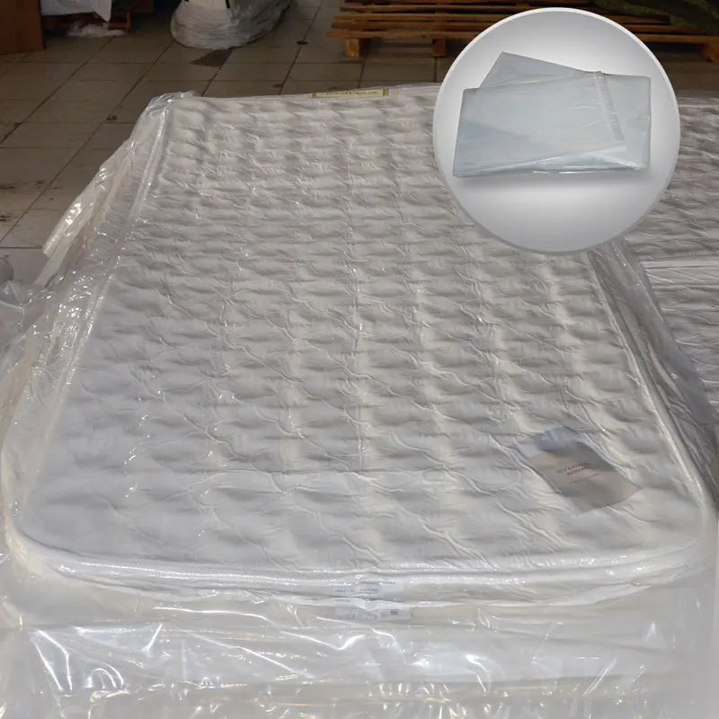 Thickened Mattress Packing Bag for Moving Durable Practical Bed Storage Bag Transparent Pe Plastic Reusable Furniture Dust Cover