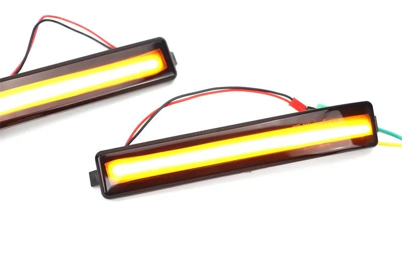 Smoked LED Dynamic Turn Signal Mirror Lights for Ford F-150 Raptor 2010–2014