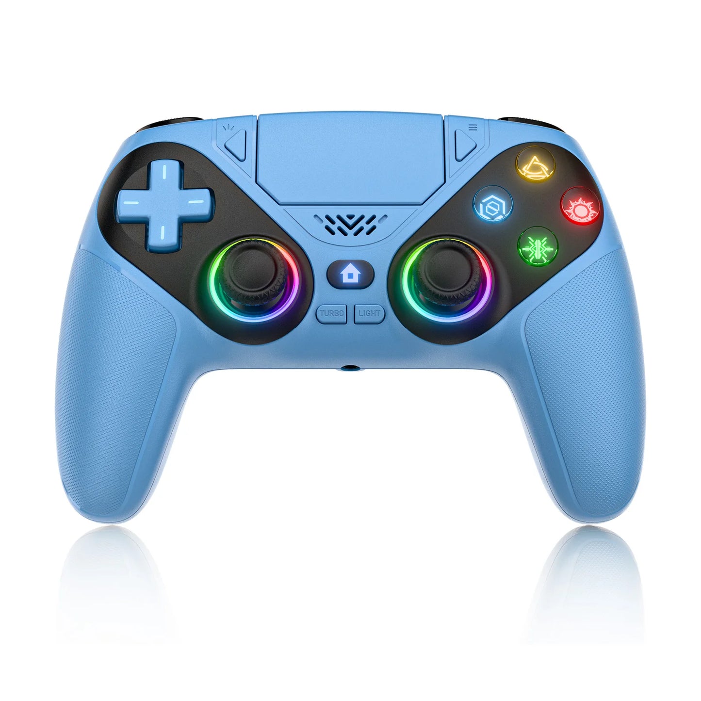 Gamepad For Playstation 5 Wireless Controller PS5/PC Console Gaming With Turbo Dual Sense Vibrate Programming RGB