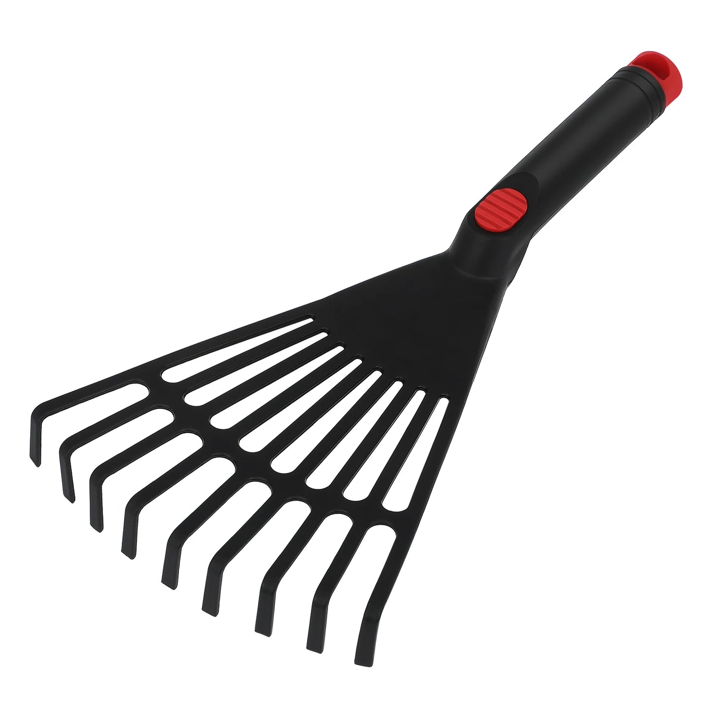 Plastic Garden Leaf Rake – Lightweight Wide Rake for Lawn & Leaf Cleaning