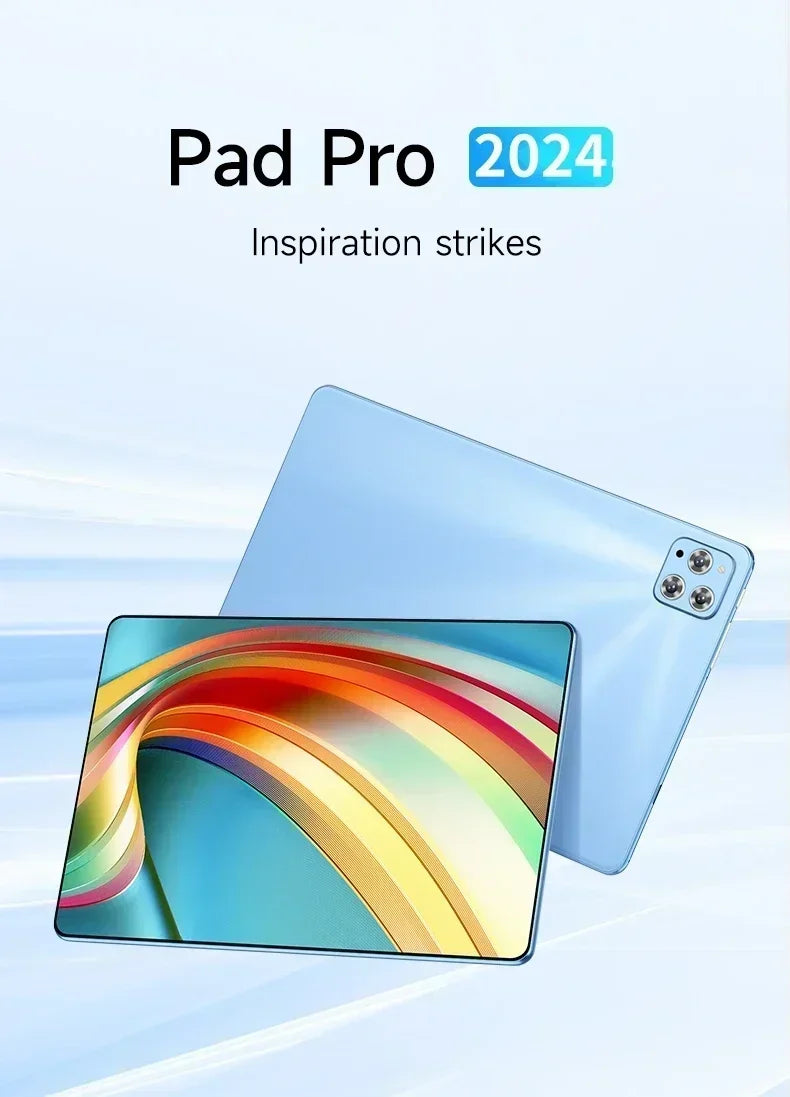 2026 Global Version Original IPad Air Pro Tablet 12inch HD 4K Android 14 22GB+2TB 20000mAh 5G Dual SIM Bluetooth WiFi GPS Tablet