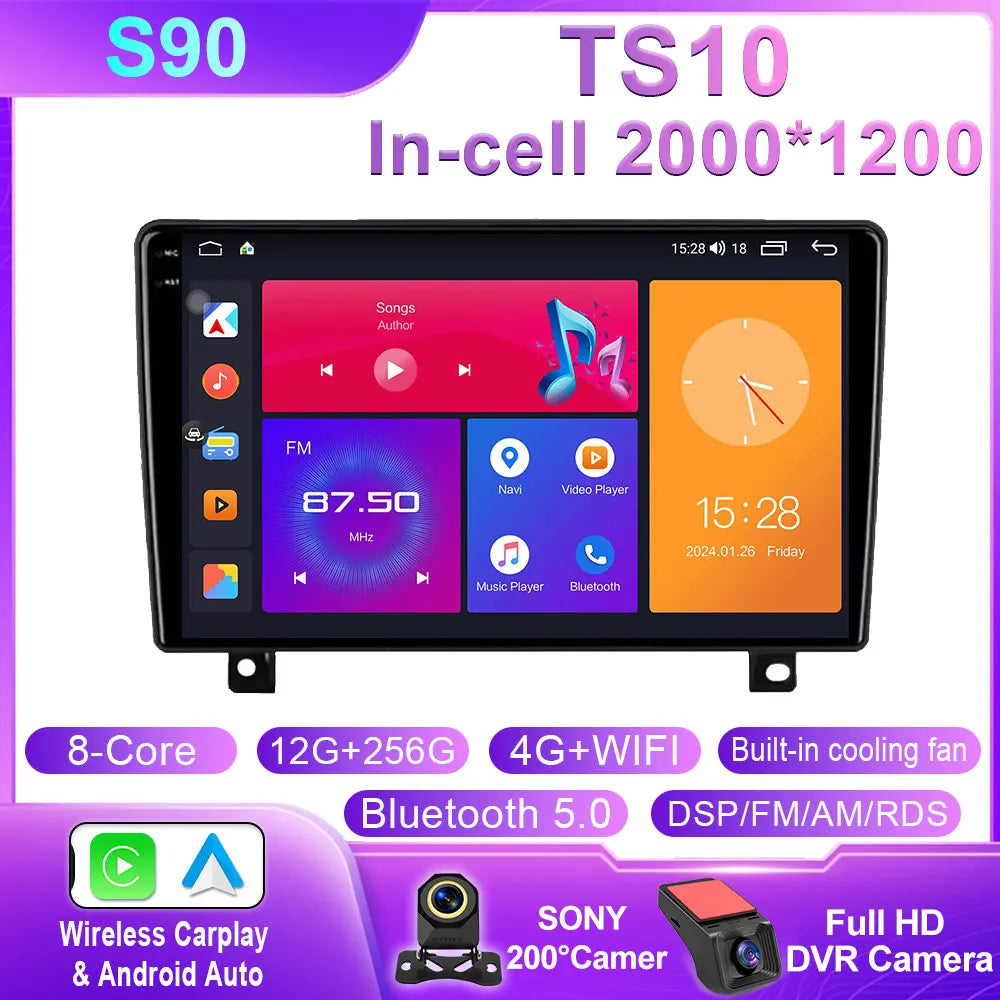 Android Car Radio For Opel Astra H 2006 - 2014 Video Multimedia player Navigation Stereo GPS QLED WIFI 4G BT No 2din 2 din dvd