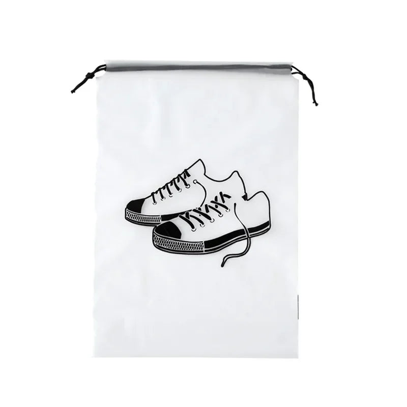 10/1Pcs Portable Shoes Storage Bag Dust-proof Drawstring Pouch Travel Packing Shoes Organizer Household Waterproof Shoes Cover