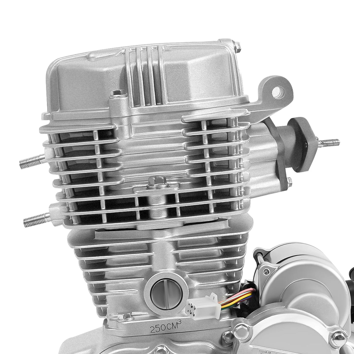 4 Stroke 250cc DIRT BIKE ATV Engine Motor, with 5 Speed Transmission Electric Start, Single Cylinder For 200cc 250cc ATV Models