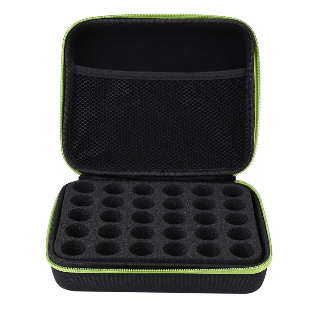 30/60 Bottles Essential Oil Case 15ml Essential Oil Collecting Bags Travel Portable Carrying Cases Nail Polish Storage Bag