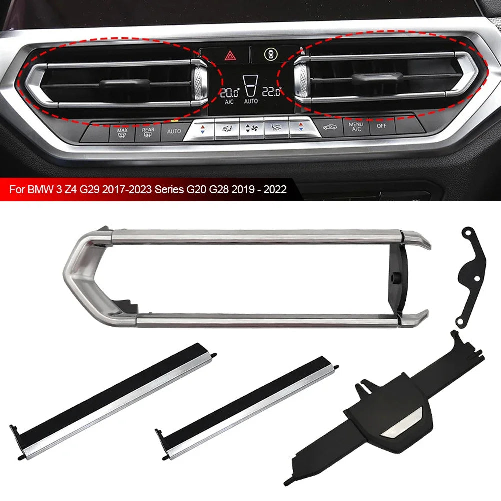 For BMW 3 Z4 G29 2017-2023 Series G20 G28 2019 - 2022 Car Front Middle AC Air Conditioner Vent Grill Slider Clip Repair Kit