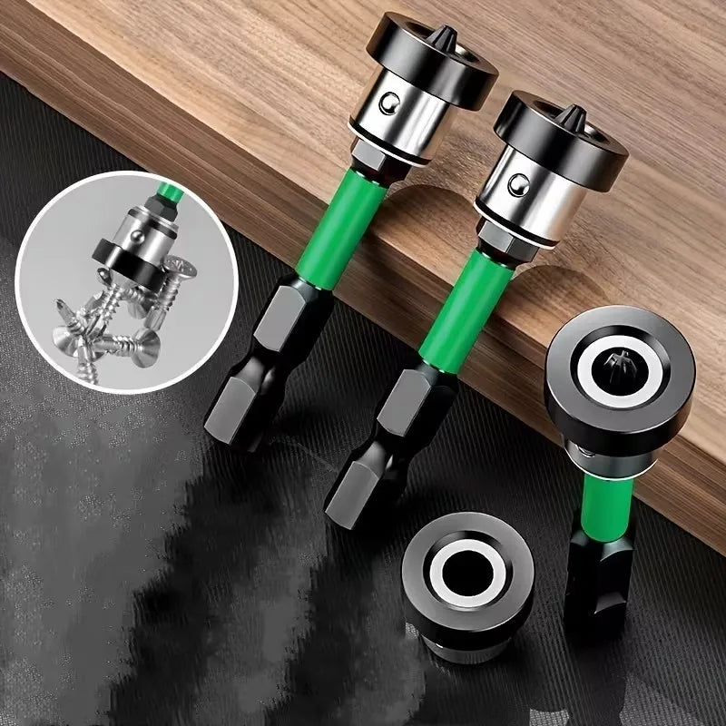 Magnetic Locating Screwdriver Bit S2 Steel PH2 Magnetic Tips Hex Shank Locating Batch Head Plasterboard Position Screwdriver Bit