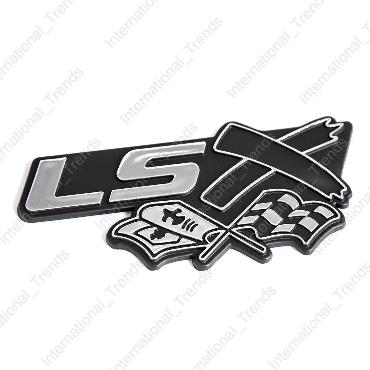 LSX Flag Car Fender Side Sticker Emblem Badge for Camaro Corvette Silverado 454 350 376 Car Assessoires