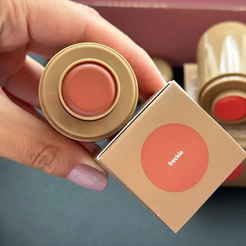 New Brand Case for iPhone 17 16 Blusher Rouge Powder Pocket Blush Lip Gloss Cheek Hydrating Stick Natural Cream Lipstick Makeup