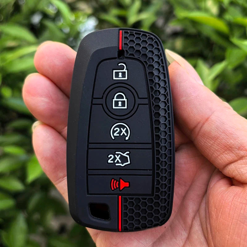 Silicone Remote Key Fob Case Cover for Ford F-150 / Raptor & More