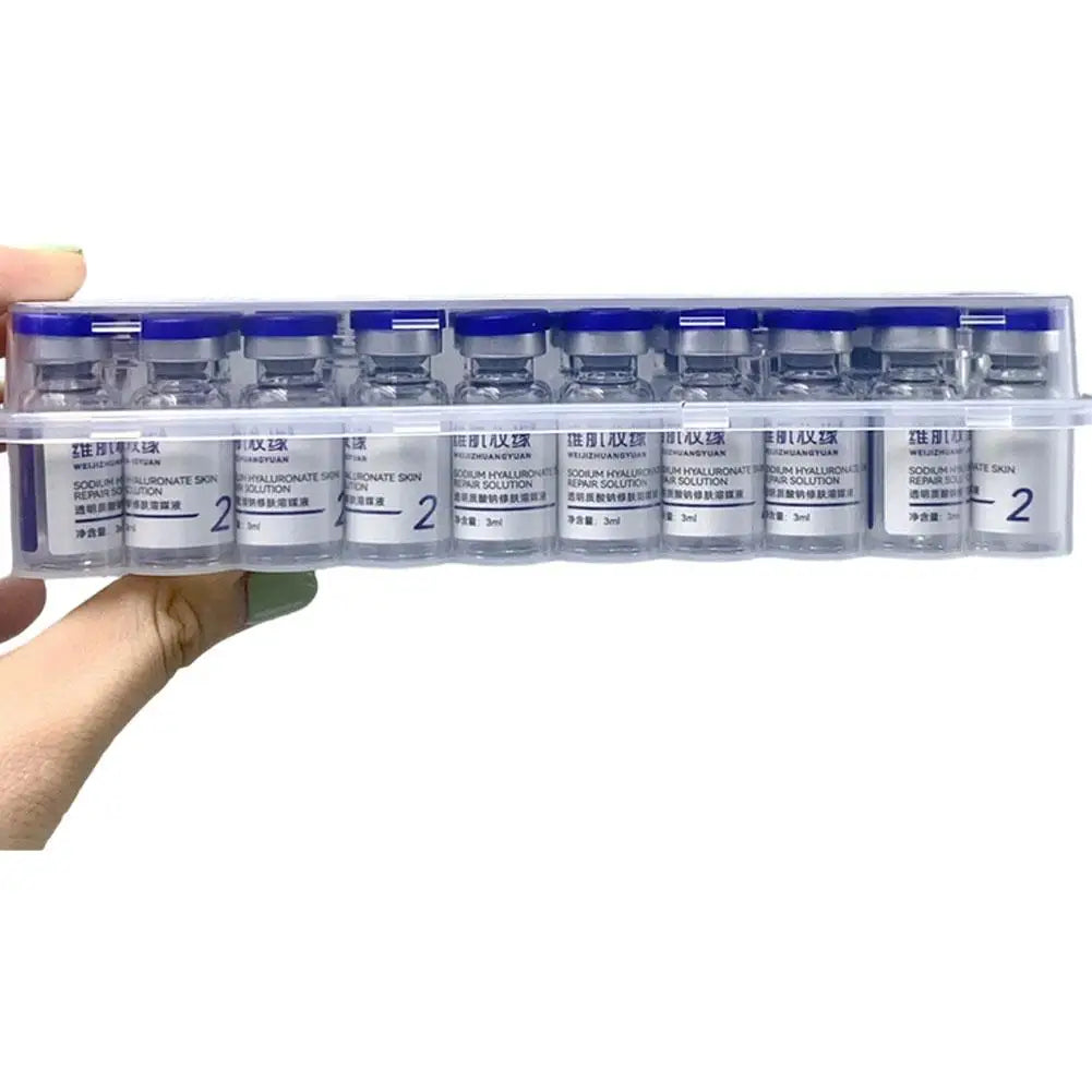 GHK-Cu High Purity 98% Blue Copper Peptide Essence Freeze-Dried Powder Set — Anti-Wrinkle Pore-Refining Skin Essence
