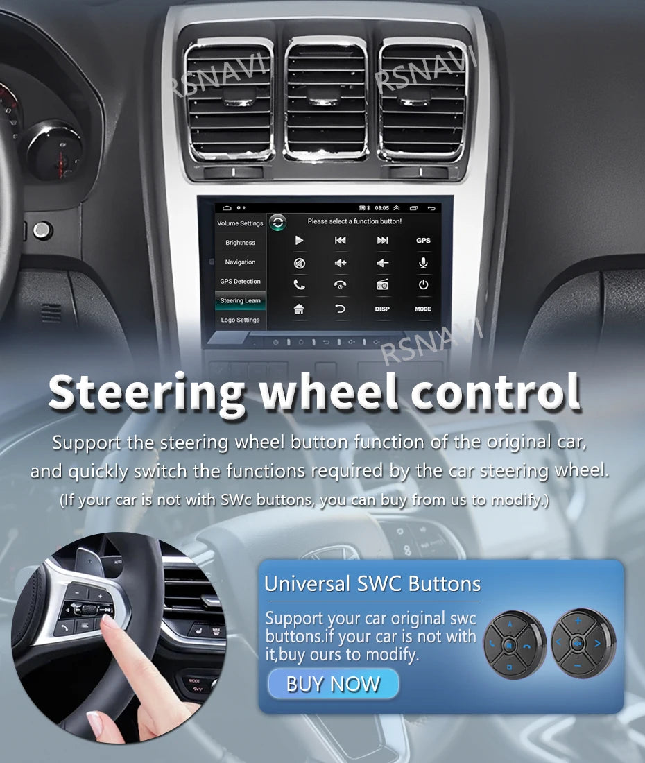 Android 16 Carplay Car Radio For Chevrolet Silverado Impala GMC Yukon Acadia Sierra Navigation GPS Multimedia Player stereo wifi