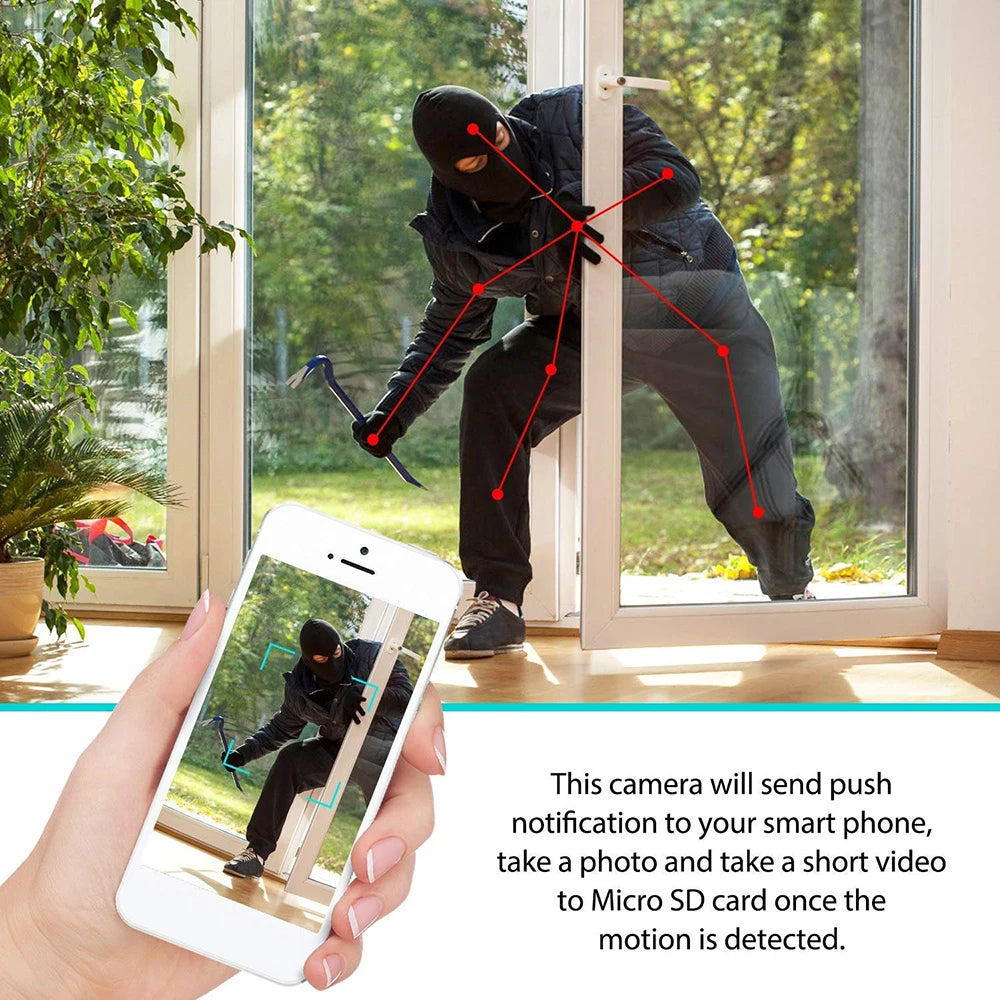 Mini WiFi Home Security Camera — Compact Remote Monitor