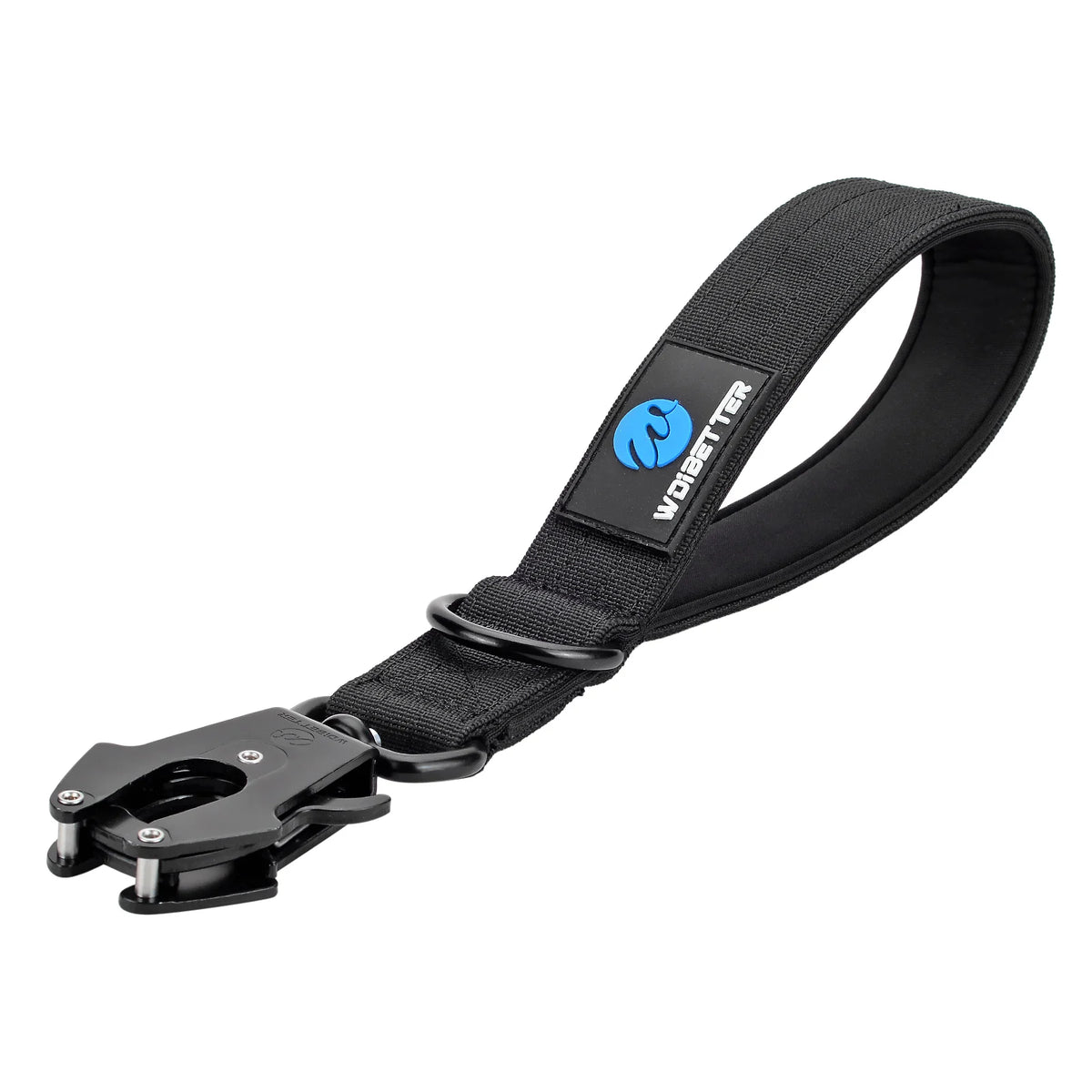 Short Nylon Dog Traffic Lead - Metal Buckle Leash for Large Dogs - photo 9