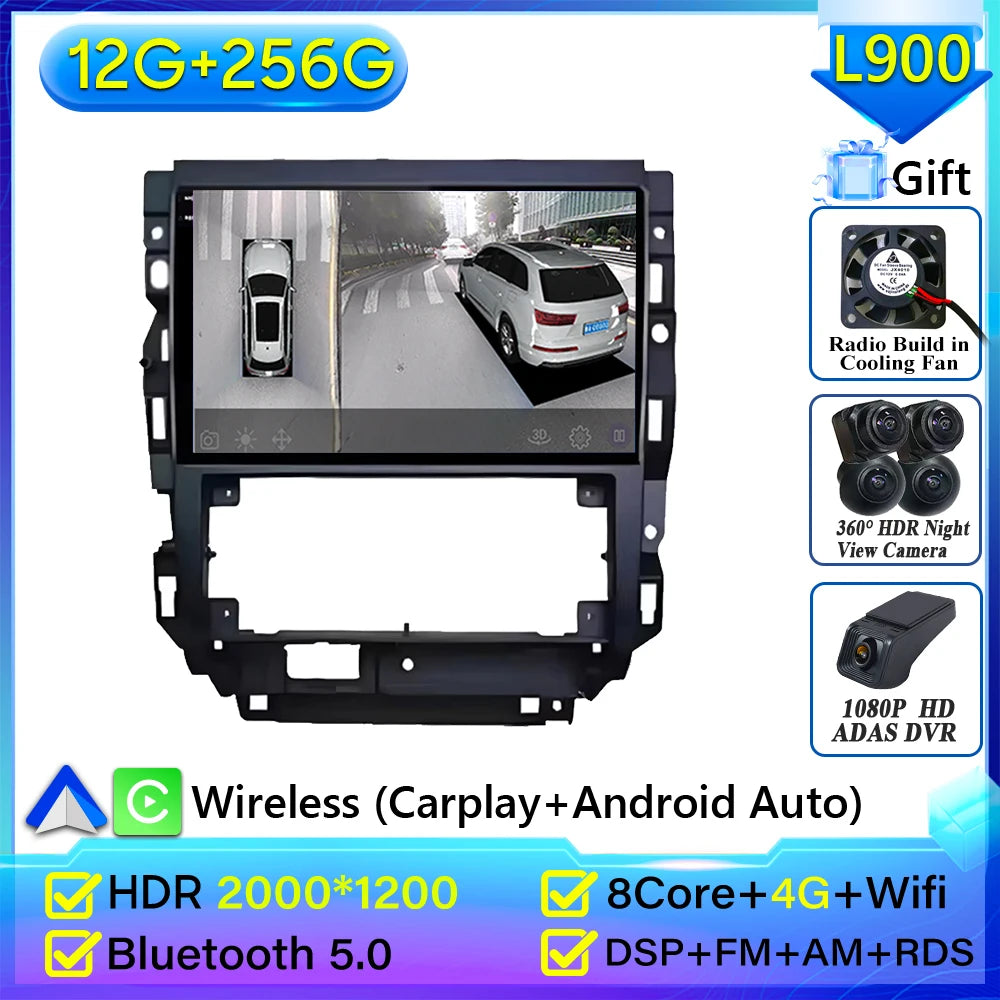 Android 16 For Volkswagen Golf 4 Mk4 Jetta 2004 - 2008 Car Radio Carplay Multimedia Player GPS Navigation Wifi Video Stereo 2din