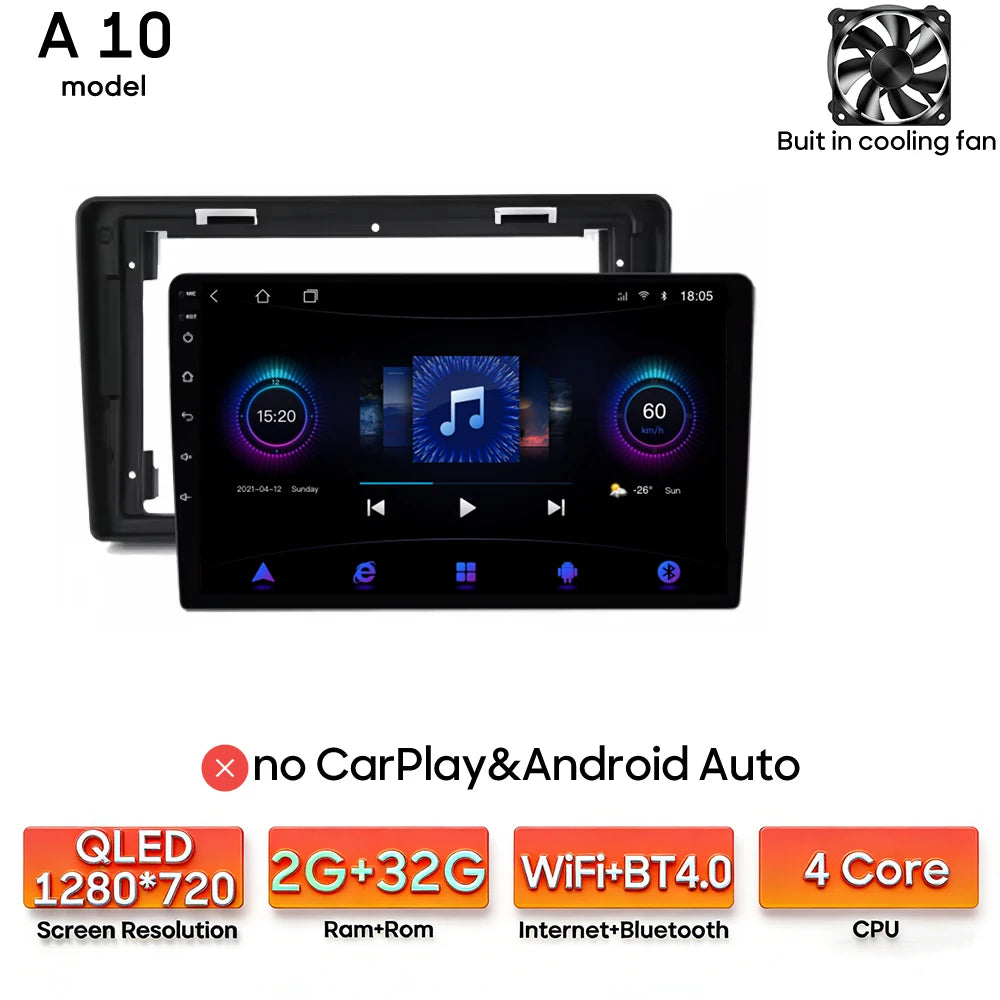 Car Stereo with Apple CarPlay & Android Auto, Compatible with Peugeot Partner & Citroen Berlingo 2 B9