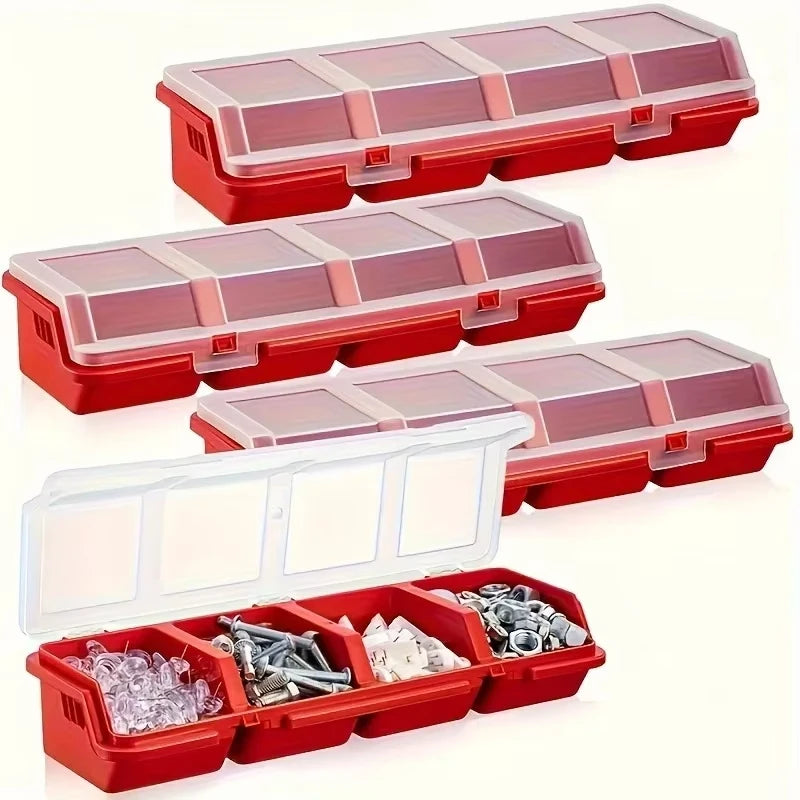 Small Sorting Screw Parts Box Organizer Classification Screw Parts Storage Box